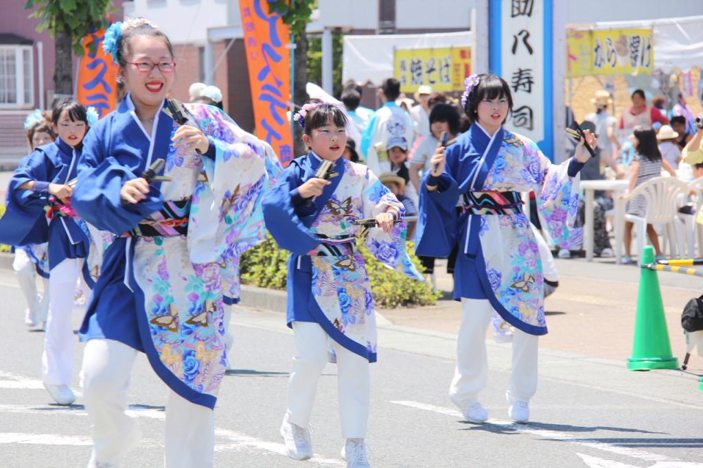 奥州前沢よさこいFesta11中編（奥州前沢よさこいフェスタ2015) 2015/07/12