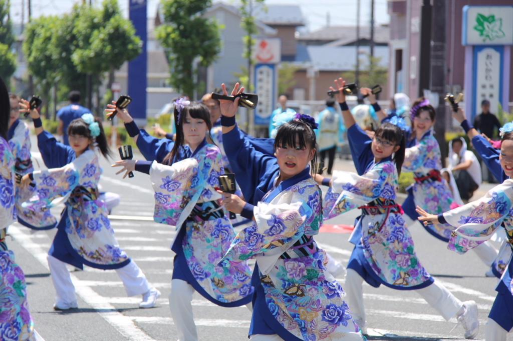 奥州前沢よさこいFesta11中編（奥州前沢よさこいフェスタ2015) 2015/07/12