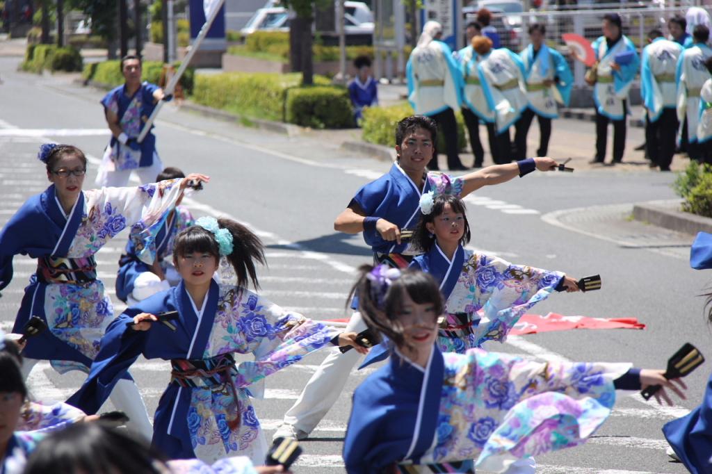 奥州前沢よさこいFesta11中編（奥州前沢よさこいフェスタ2015) 2015/07/12