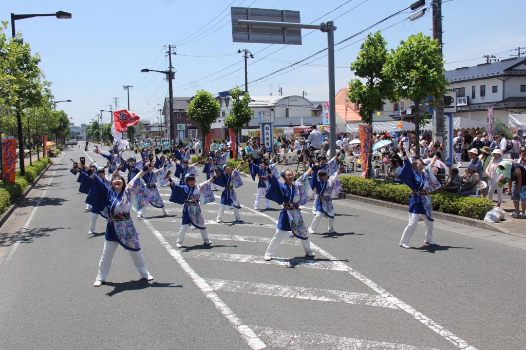 奥州前沢よさこいFesta11中編（奥州前沢よさこいフェスタ2015) 2015/07/12