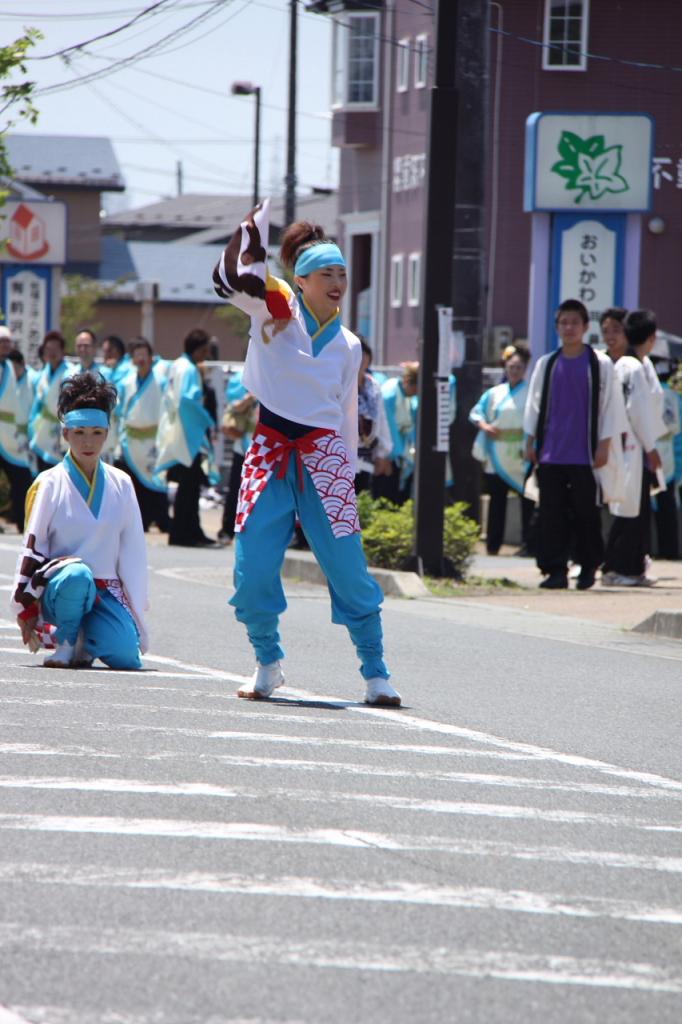 奥州前沢よさこいFesta11中編（奥州前沢よさこいフェスタ2015) 2015/07/12