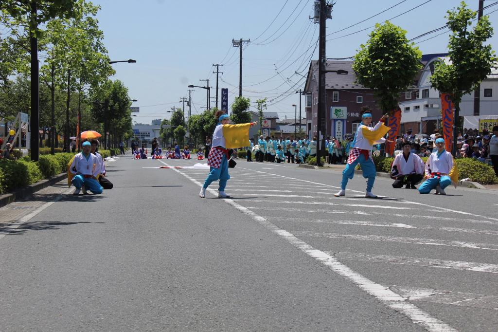 奥州前沢よさこいFesta11中編（奥州前沢よさこいフェスタ2015) 2015/07/12