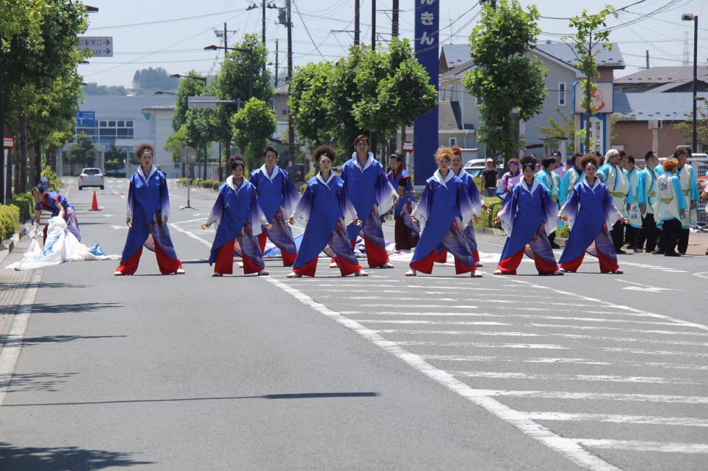 奥州前沢よさこいFesta11中編（奥州前沢よさこいフェスタ2015) 2015/07/12