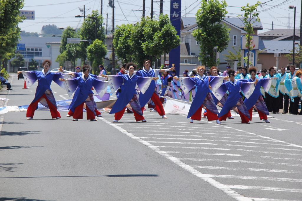 奥州前沢よさこいFesta11中編（奥州前沢よさこいフェスタ2015) 2015/07/12