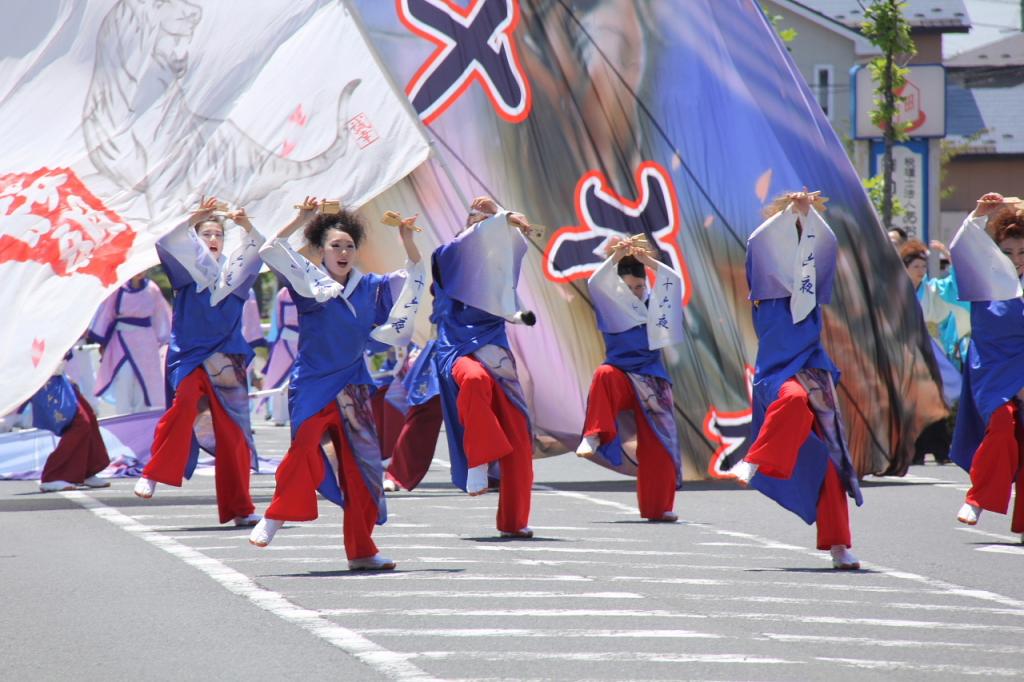 奥州前沢よさこいFesta11中編（奥州前沢よさこいフェスタ2015) 2015/07/12