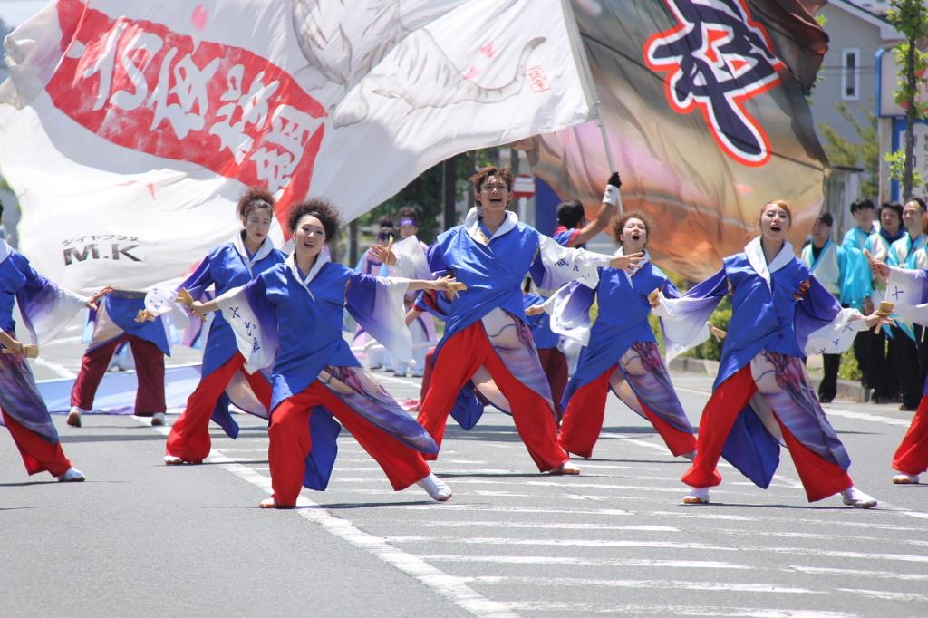 奥州前沢よさこいFesta11中編（奥州前沢よさこいフェスタ2015) 2015/07/12