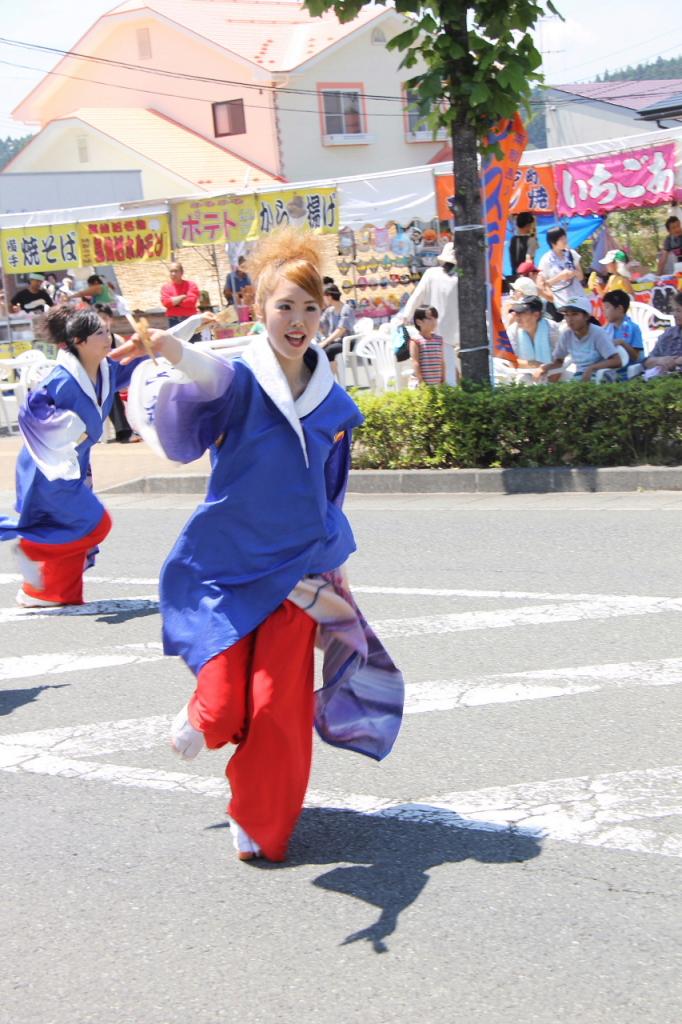 奥州前沢よさこいFesta11中編（奥州前沢よさこいフェスタ2015) 2015/07/12