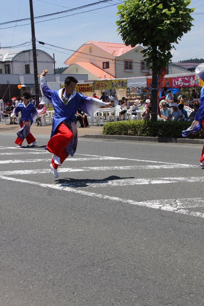 奥州前沢よさこいFesta11中編（奥州前沢よさこいフェスタ2015) 2015/07/12