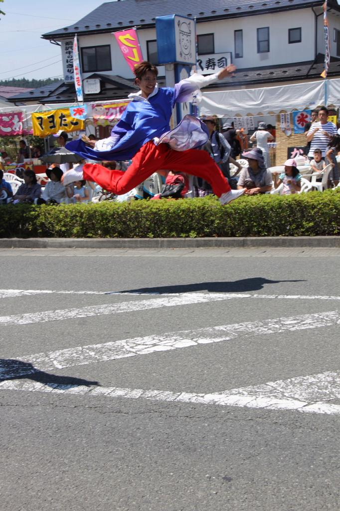 奥州前沢よさこいFesta11中編（奥州前沢よさこいフェスタ2015) 2015/07/12