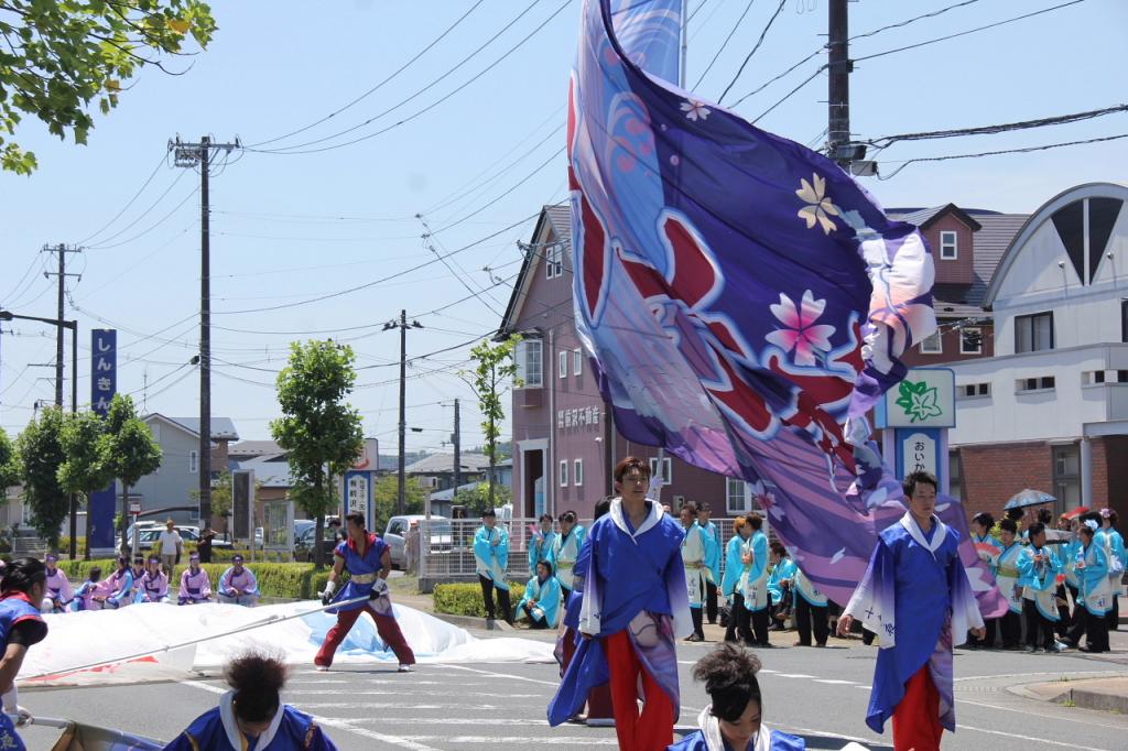 奥州前沢よさこいFesta11中編（奥州前沢よさこいフェスタ2015) 2015/07/12
