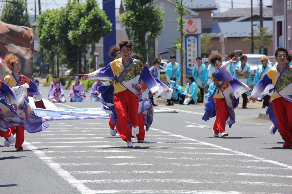 奥州前沢よさこいFesta11中編（奥州前沢よさこいフェスタ2015) 2015/07/12