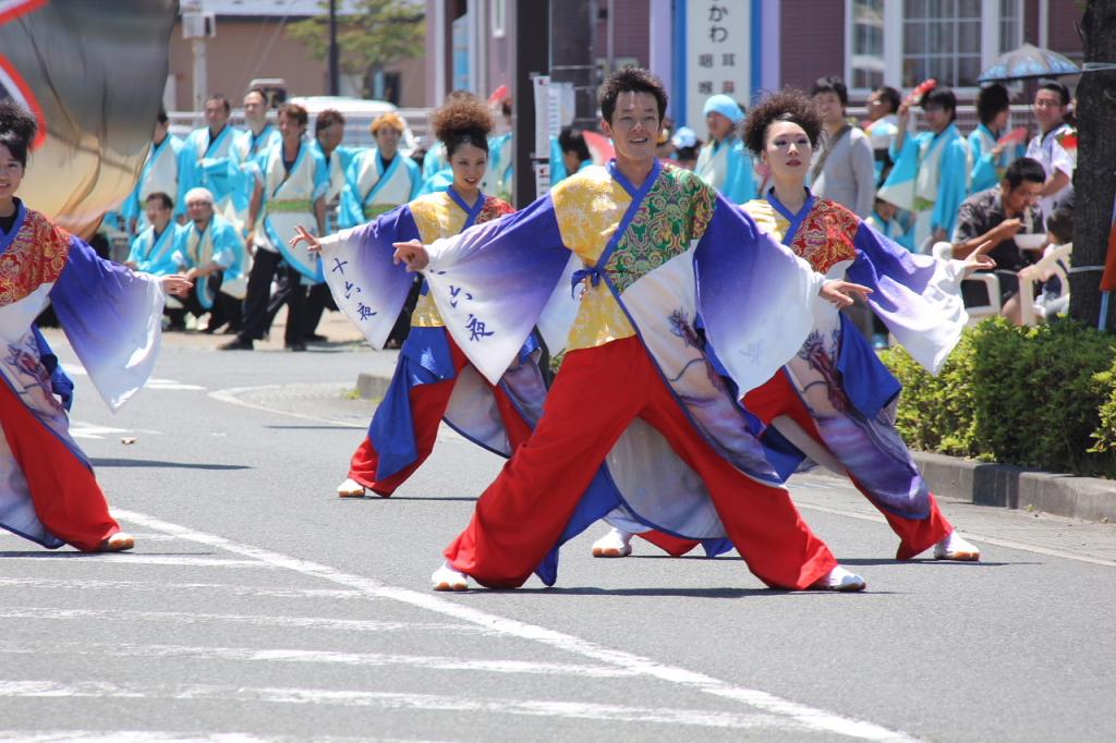 奥州前沢よさこいFesta11中編（奥州前沢よさこいフェスタ2015) 2015/07/12