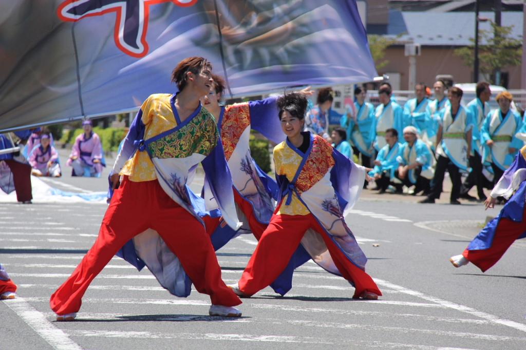奥州前沢よさこいFesta11中編（奥州前沢よさこいフェスタ2015) 2015/07/12