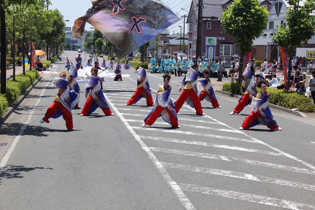 奥州前沢よさこいFesta11中編（奥州前沢よさこいフェスタ2015) 2015/07/12