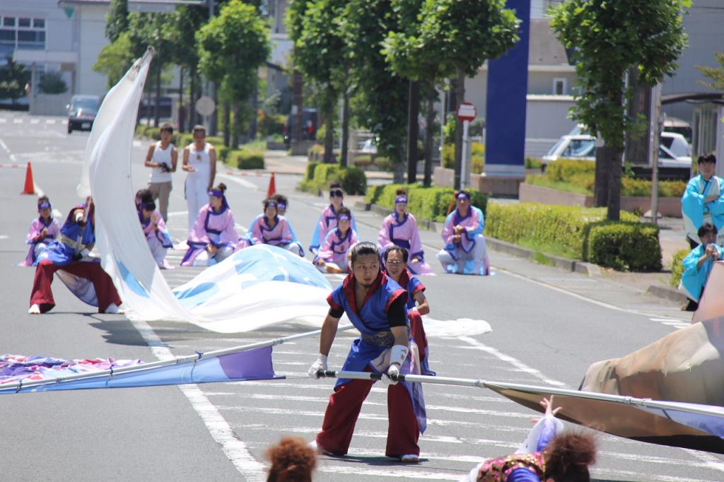 奥州前沢よさこいFesta11中編（奥州前沢よさこいフェスタ2015) 2015/07/12