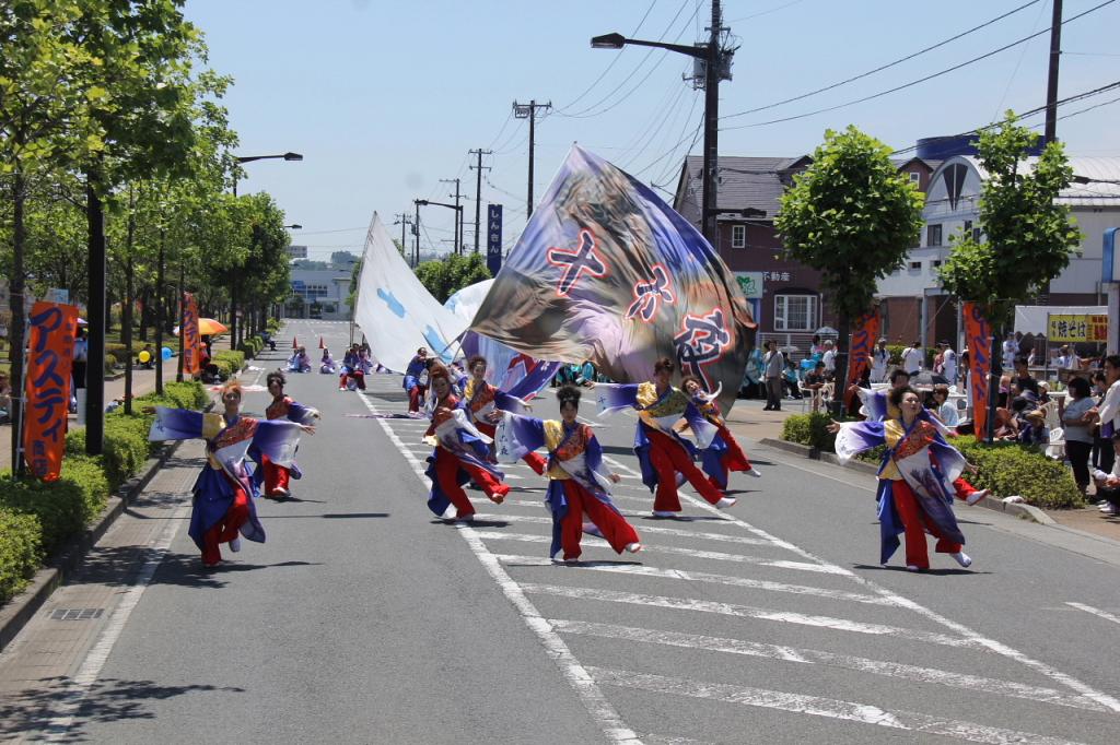 奥州前沢よさこいFesta11中編（奥州前沢よさこいフェスタ2015) 2015/07/12
