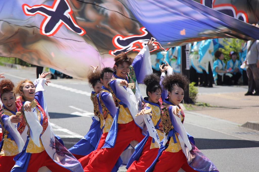 奥州前沢よさこいFesta11中編（奥州前沢よさこいフェスタ2015) 2015/07/12