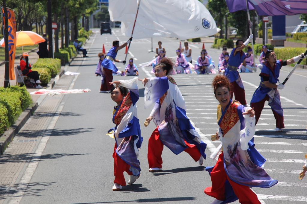 奥州前沢よさこいFesta11中編（奥州前沢よさこいフェスタ2015) 2015/07/12