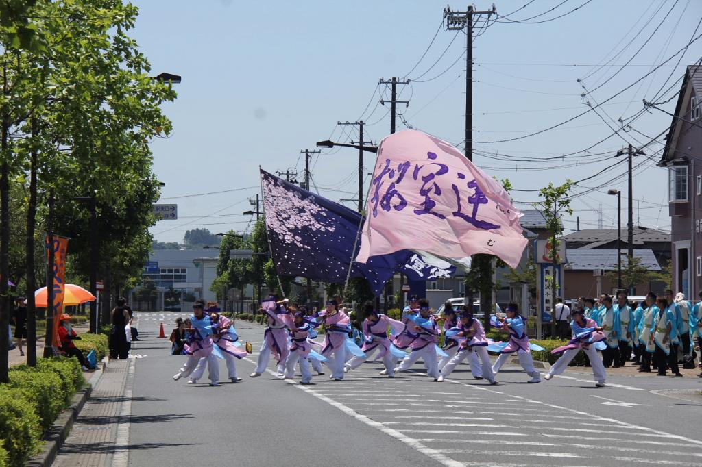 奥州前沢よさこいFesta11中編（奥州前沢よさこいフェスタ2015) 2015/07/12