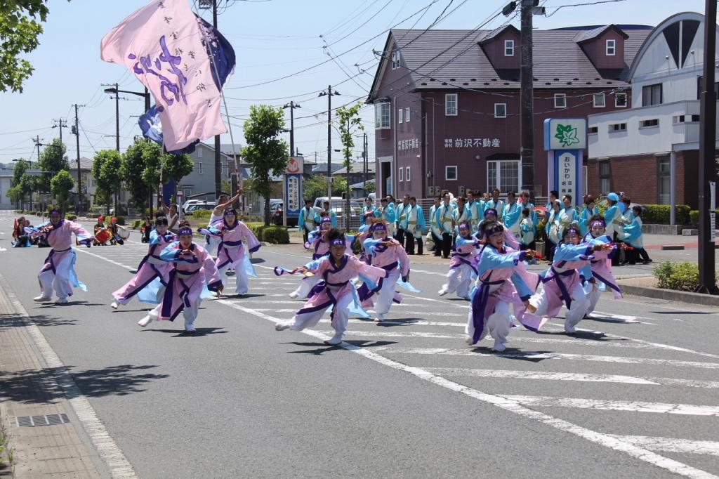 奥州前沢よさこいFesta11中編（奥州前沢よさこいフェスタ2015) 2015/07/12