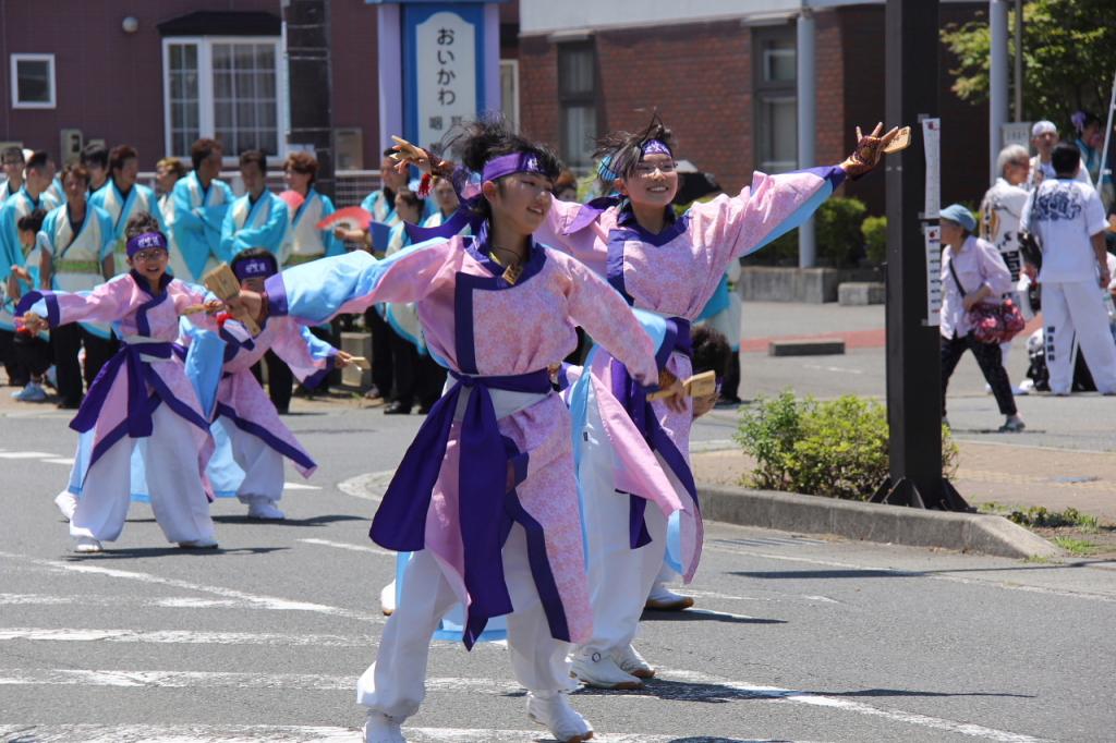 奥州前沢よさこいFesta11中編（奥州前沢よさこいフェスタ2015) 2015/07/12