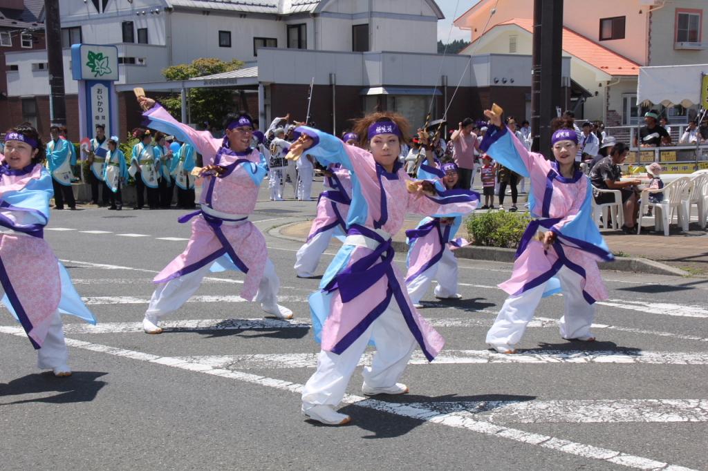 奥州前沢よさこいFesta11中編（奥州前沢よさこいフェスタ2015) 2015/07/12