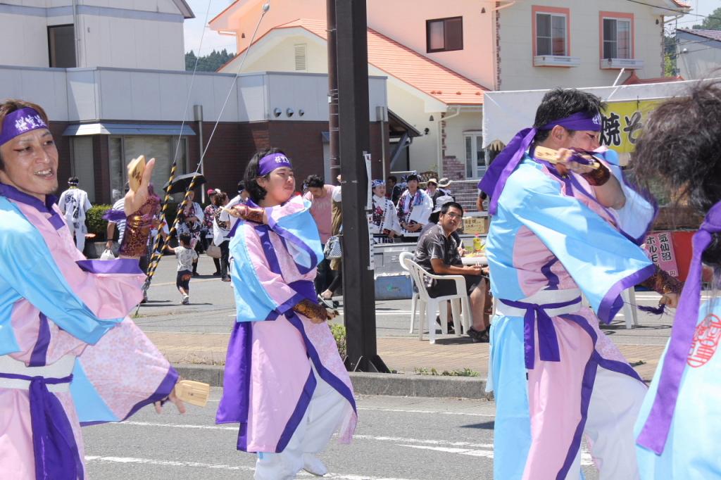 奥州前沢よさこいFesta11中編（奥州前沢よさこいフェスタ2015) 2015/07/12