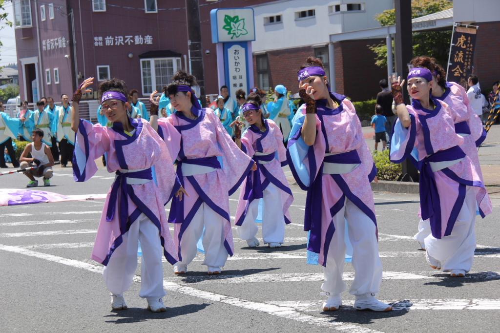奥州前沢よさこいFesta11中編（奥州前沢よさこいフェスタ2015) 2015/07/12