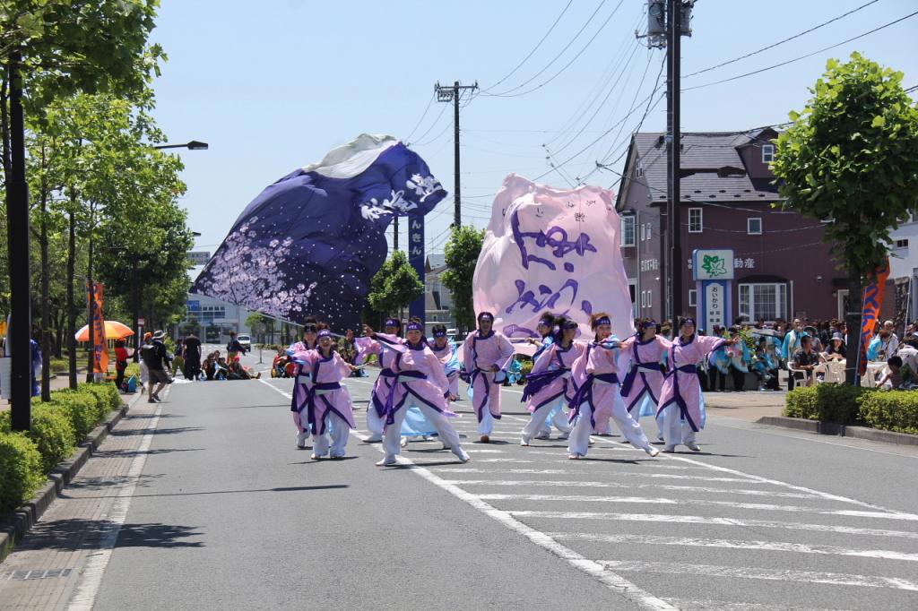 奥州前沢よさこいFesta11中編（奥州前沢よさこいフェスタ2015) 2015/07/12