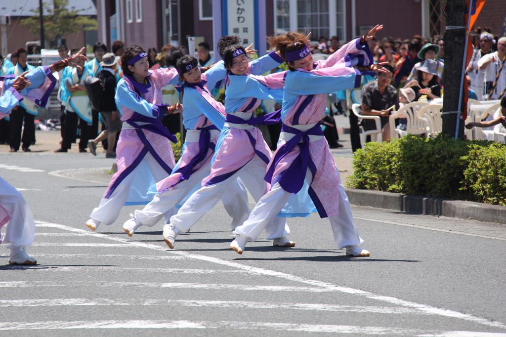奥州前沢よさこいFesta11中編（奥州前沢よさこいフェスタ2015) 2015/07/12