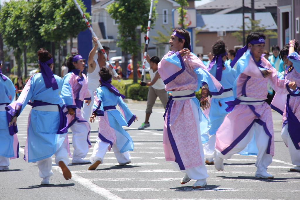 奥州前沢よさこいFesta11中編（奥州前沢よさこいフェスタ2015) 2015/07/12