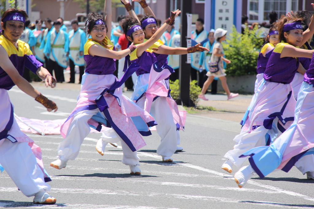 奥州前沢よさこいFesta11中編（奥州前沢よさこいフェスタ2015) 2015/07/12