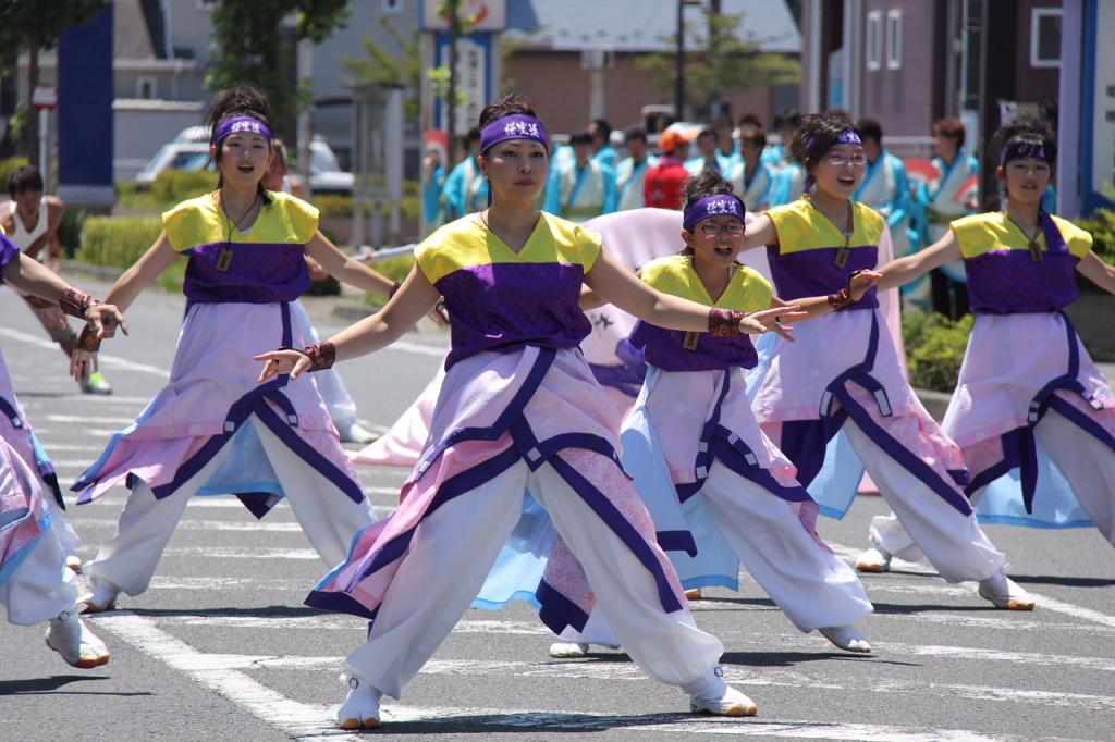 奥州前沢よさこいFesta11中編（奥州前沢よさこいフェスタ2015) 2015/07/12