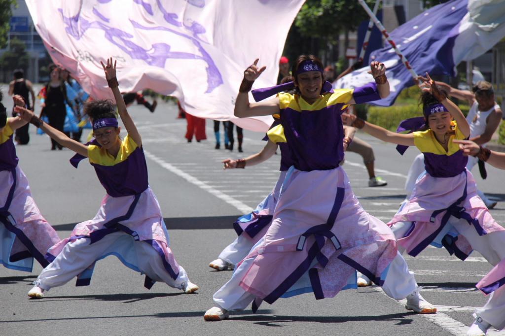 奥州前沢よさこいFesta11中編（奥州前沢よさこいフェスタ2015) 2015/07/12