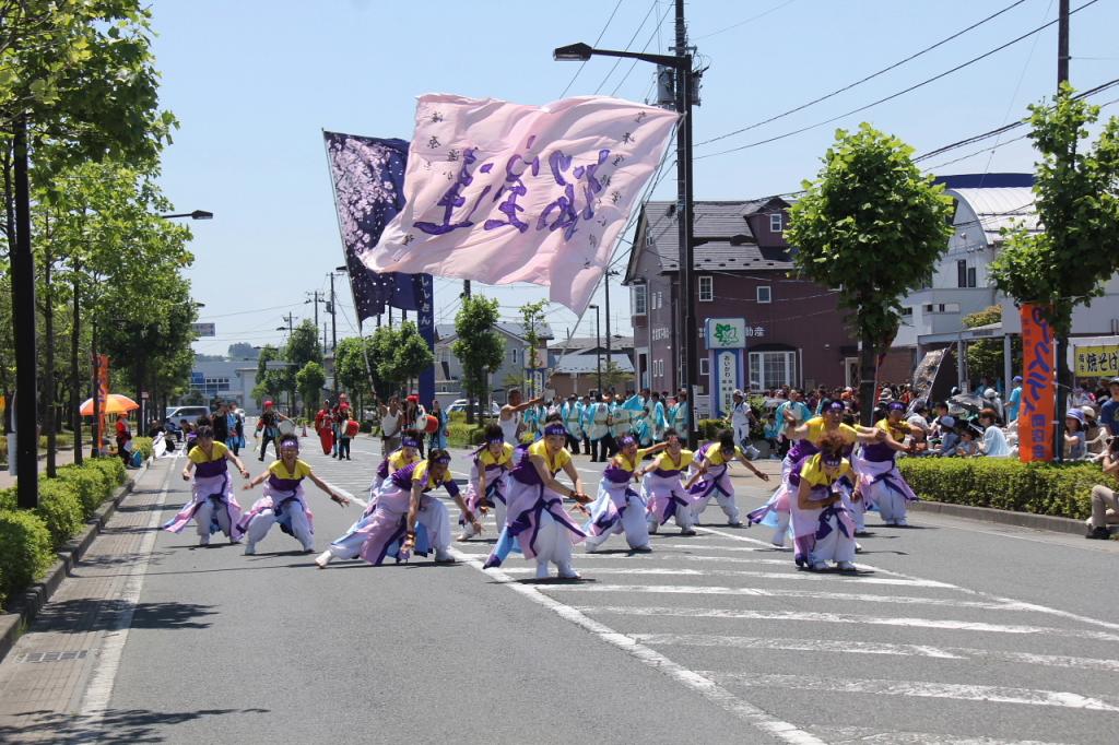 奥州前沢よさこいFesta11中編（奥州前沢よさこいフェスタ2015) 2015/07/12
