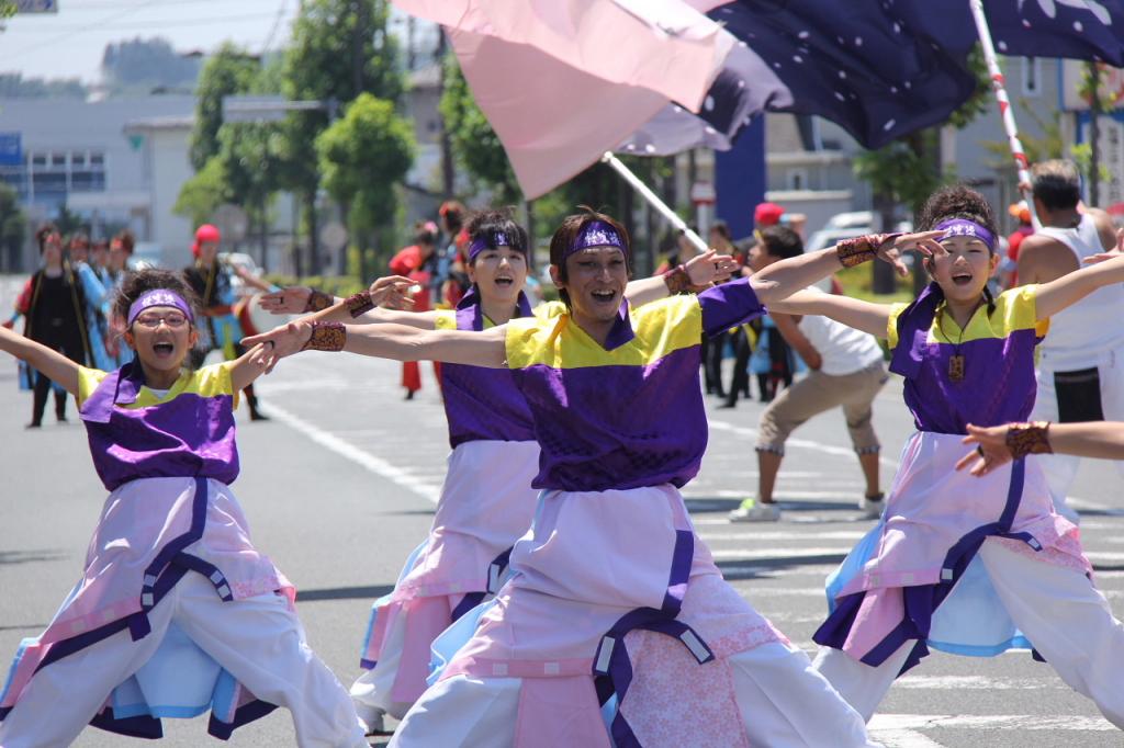 奥州前沢よさこいFesta11中編（奥州前沢よさこいフェスタ2015) 2015/07/12