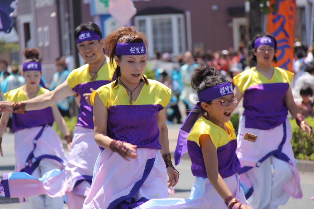 奥州前沢よさこいFesta11中編（奥州前沢よさこいフェスタ2015) 2015/07/12