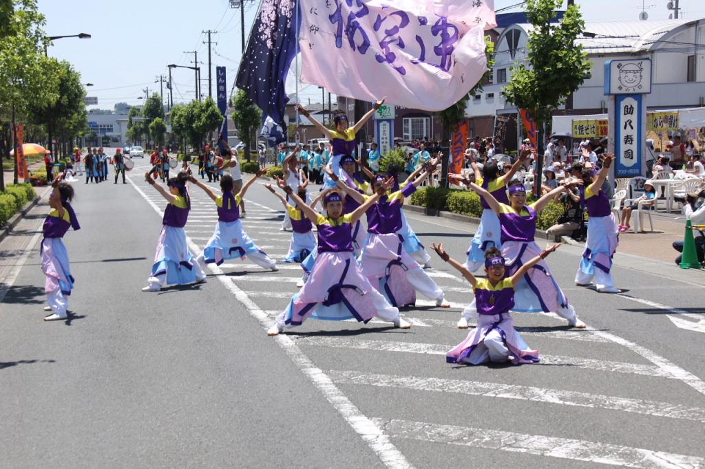 奥州前沢よさこいFesta11中編（奥州前沢よさこいフェスタ2015) 2015/07/12