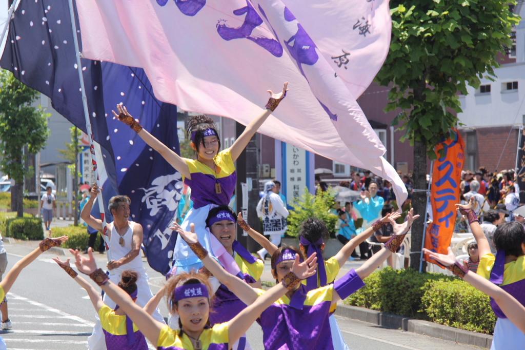 奥州前沢よさこいFesta11中編（奥州前沢よさこいフェスタ2015) 2015/07/12