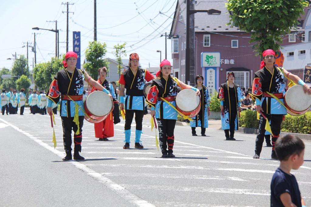 奥州前沢よさこいFesta11中編（奥州前沢よさこいフェスタ2015) 2015/07/12