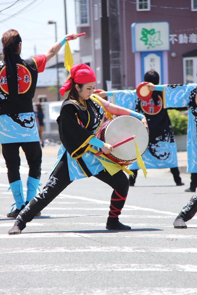 奥州前沢よさこいFesta11中編（奥州前沢よさこいフェスタ2015) 2015/07/12