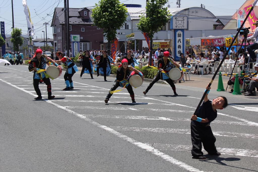 奥州前沢よさこいFesta11中編（奥州前沢よさこいフェスタ2015) 2015/07/12