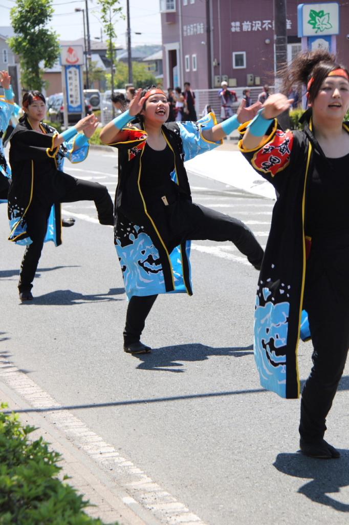 奥州前沢よさこいFesta11中編（奥州前沢よさこいフェスタ2015) 2015/07/12