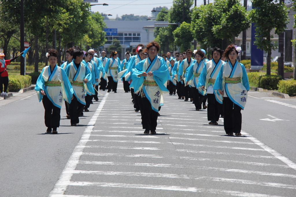 奥州前沢よさこいFesta11中編（奥州前沢よさこいフェスタ2015) 2015/07/12