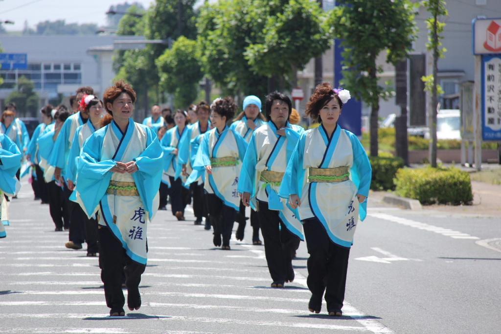 奥州前沢よさこいFesta11中編（奥州前沢よさこいフェスタ2015) 2015/07/12