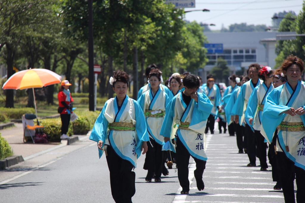 奥州前沢よさこいFesta11中編（奥州前沢よさこいフェスタ2015) 2015/07/12