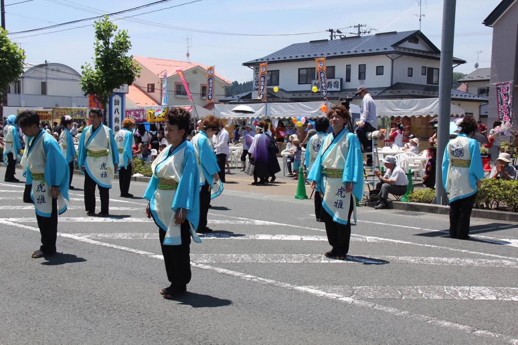 奥州前沢よさこいFesta11中編（奥州前沢よさこいフェスタ2015) 2015/07/12