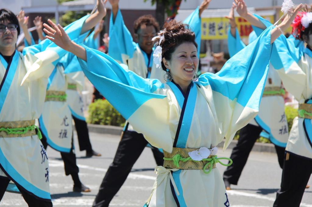 奥州前沢よさこいFesta11中編（奥州前沢よさこいフェスタ2015) 2015/07/12