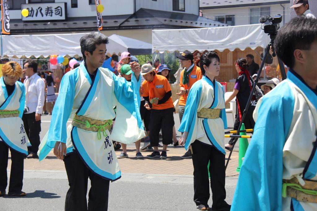 奥州前沢よさこいFesta11中編（奥州前沢よさこいフェスタ2015) 2015/07/12