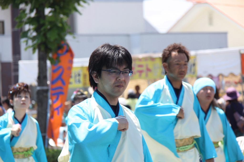 奥州前沢よさこいFesta11中編（奥州前沢よさこいフェスタ2015) 2015/07/12